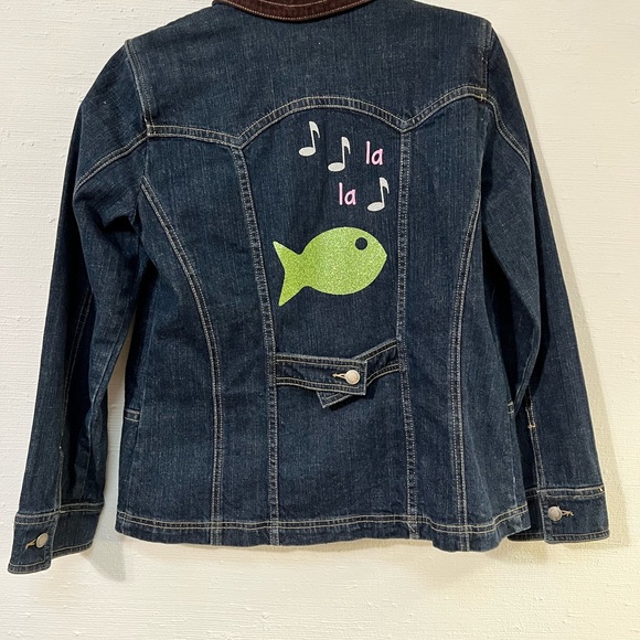 Christopher and Banks Denim and Corduroy Jacket - Picture 2 of 8